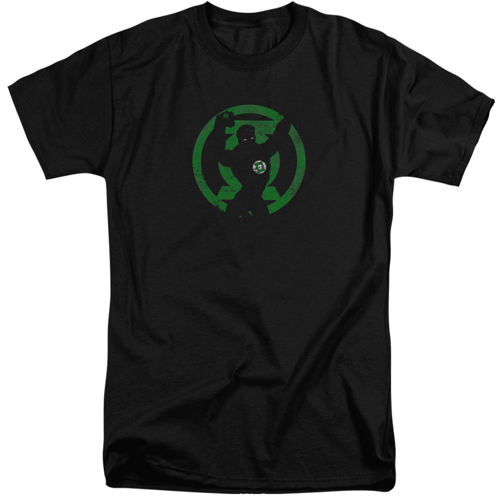 Dc Gl Symbol Knockout Mens Tall T Shirt Black Officially Licensed