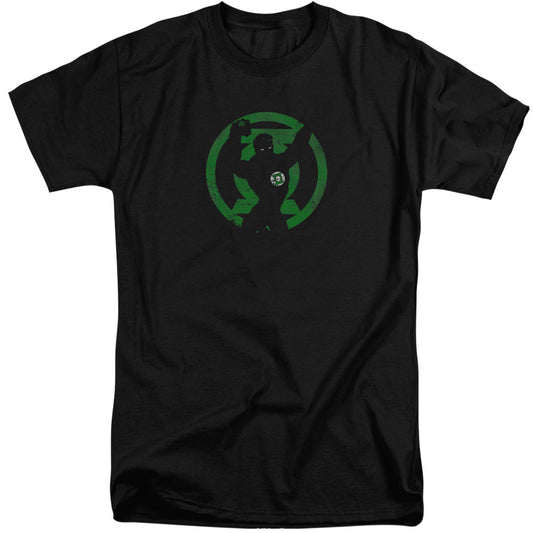 Dc Gl Symbol Knockout Mens Tall T Shirt Black Officially Licensed