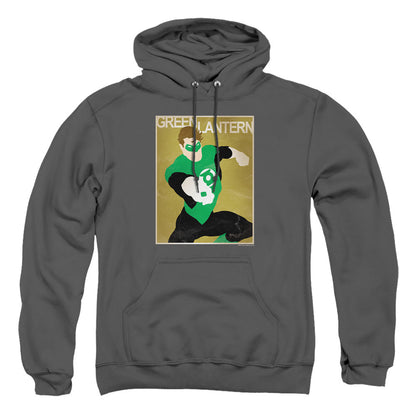 Dc Simple Gl Poster Mens Hoodie Charcoal Officially Licensed
