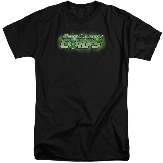 Green Lantern Gl Corps Title Mens Tall T Shirt Black Officially Licensed