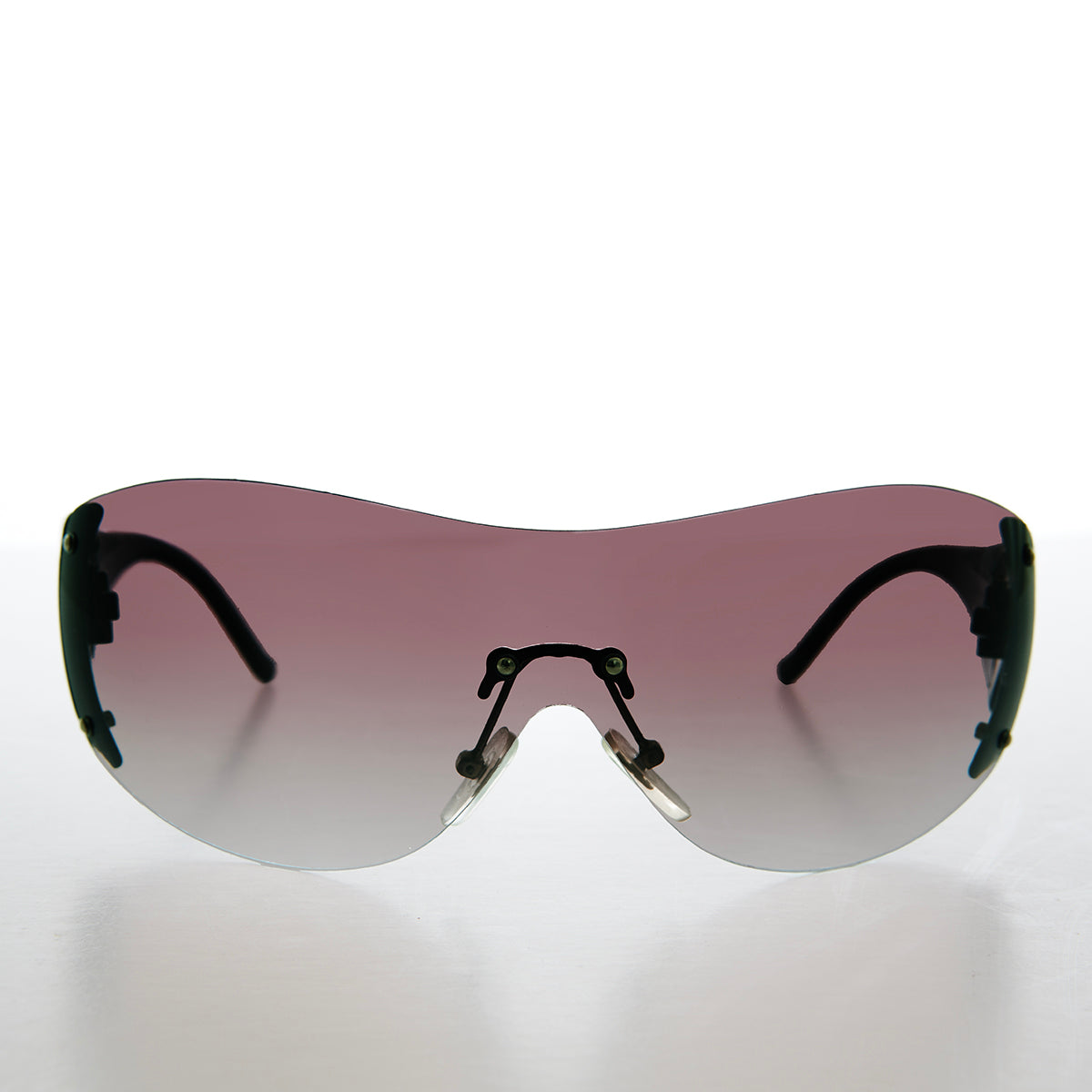 Oversized Round Insect Vintage Sunglasses - Glitz