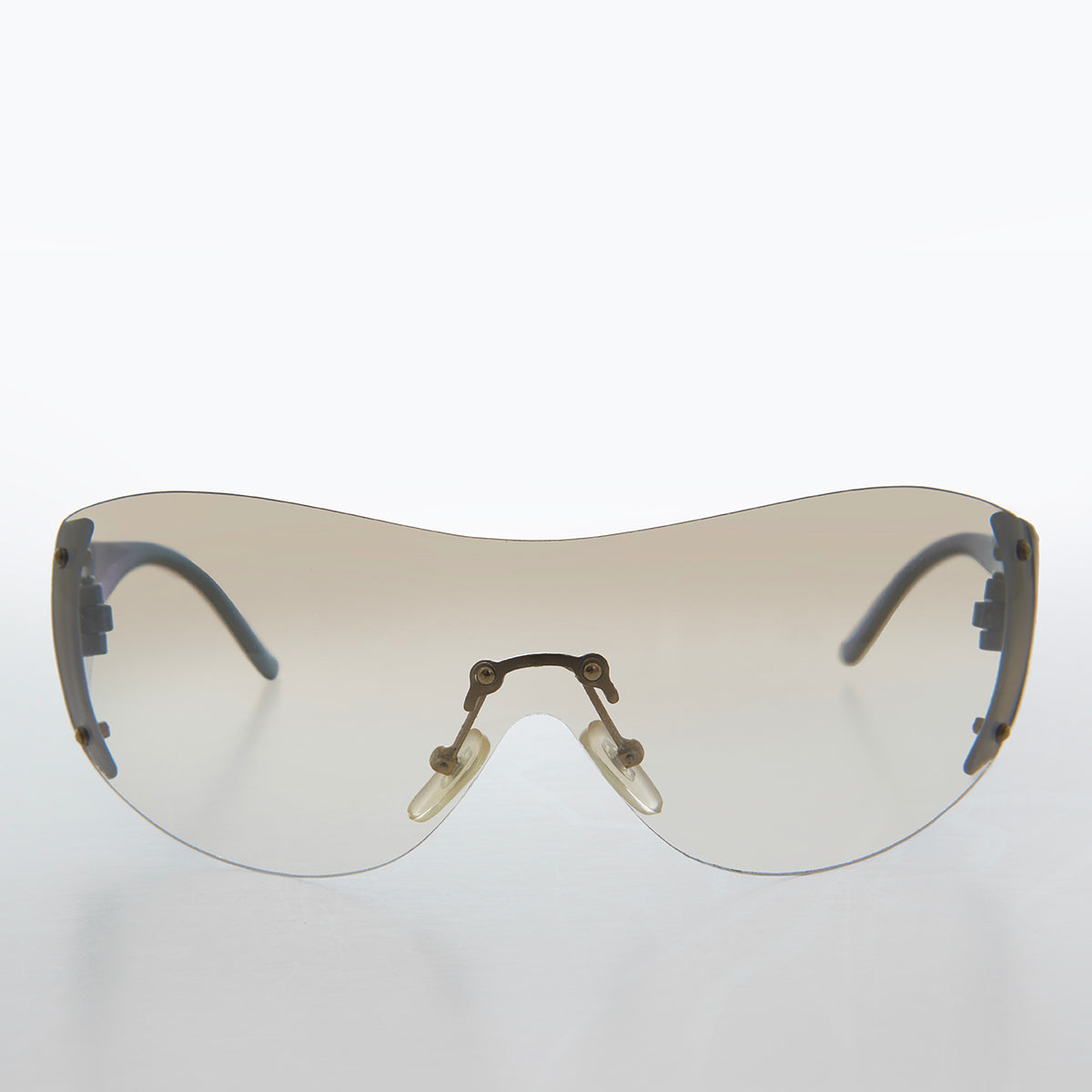 Oversized Round Insect Vintage Sunglasses - Glitz