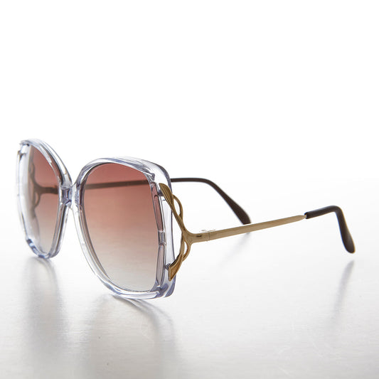 Large Square Women's Sunglasses  - Goldie