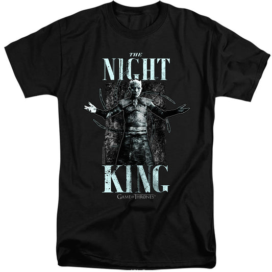 Game Of Thrones The Night King Mens Tall T Shirt Black Officially Licensed