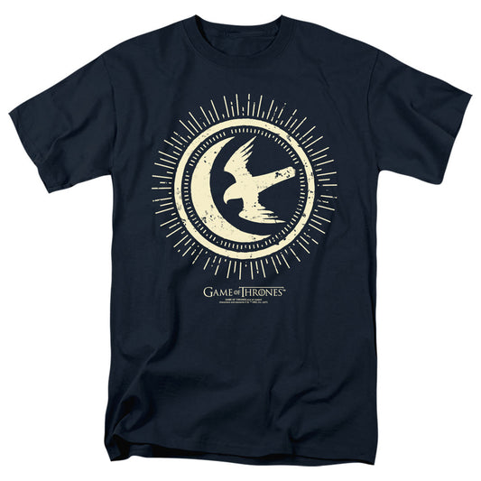 Game Of Thrones Arryn Burst Sigil Mens T Shirt Navy Officially Licensed