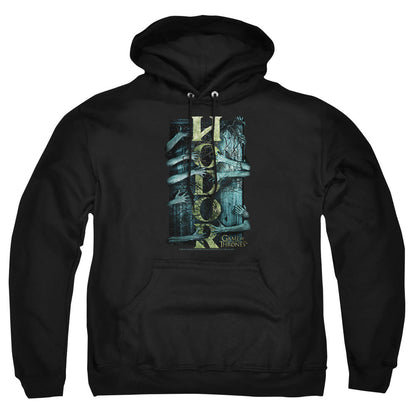 Game Of Thrones Hodor Mens Hoodie Black Officially Licensed