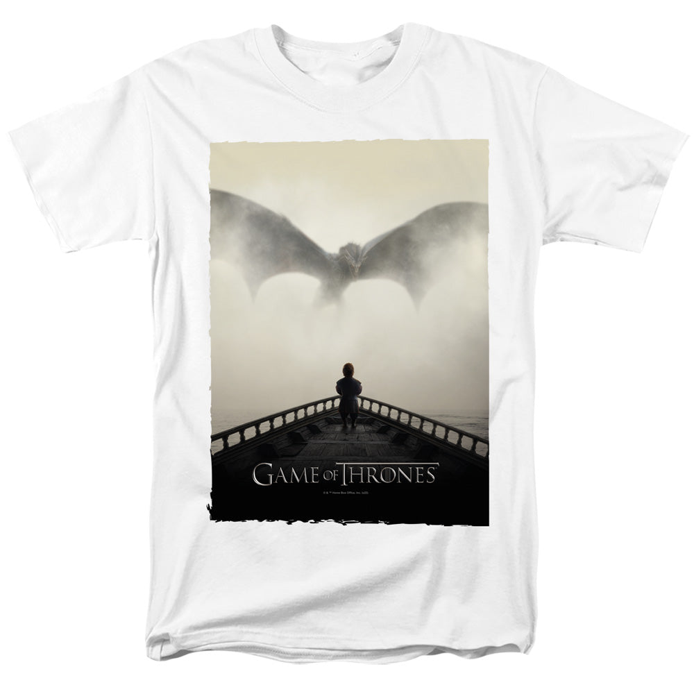 Game Of Thrones Dragon 3 Mens T Shirt White Officially Licensed
