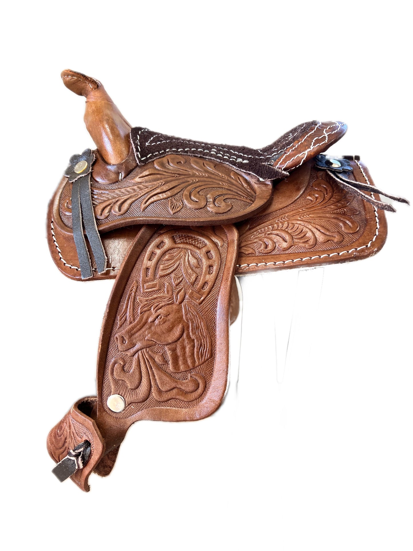 AJ Tack 5" Seat Decorative Western Saddle