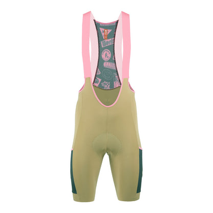 Cinelli Gravel Men's Bib Shorts (Agave Green) S-3XL