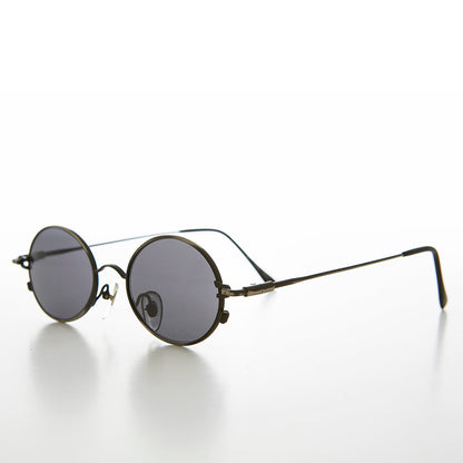 Oval Metal Spectacles 90s Vintage Sunglasses - Greco