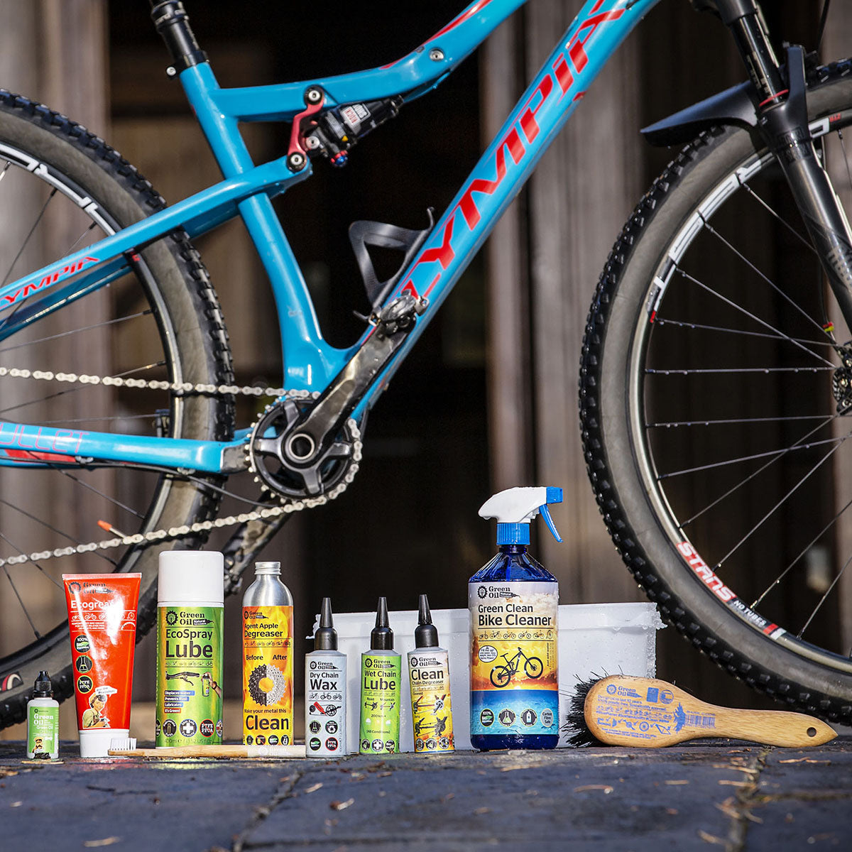 Green Oil - Wet Chain Lube - Wet & Dry Conditions