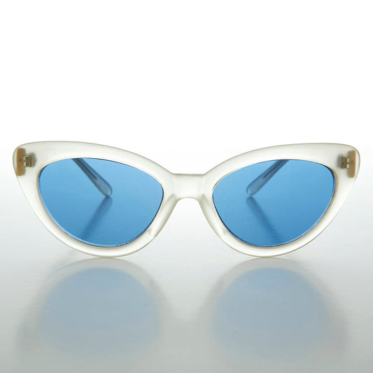 Clear Frame Cat Eye Vintage Sunglasses - Greta