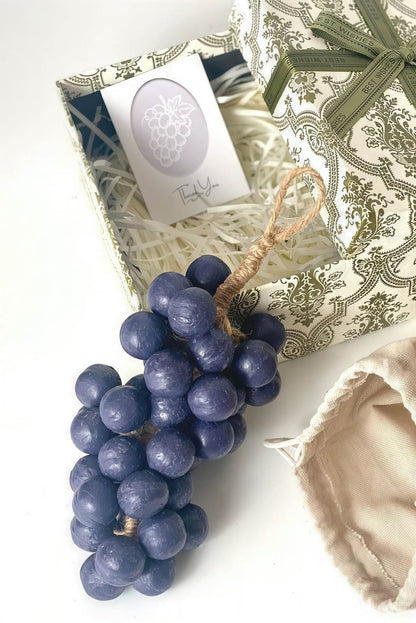 Grape Cluster Shaped Soap - Handmade Bath Bar