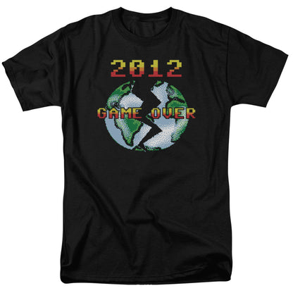 Game Over Mens T Shirt Black Officially Licensed