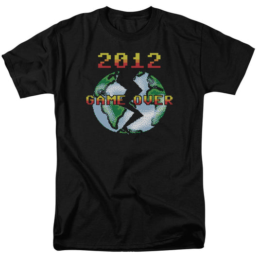 Game Over Mens T Shirt Black Officially Licensed