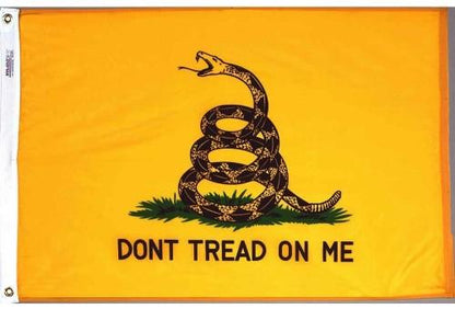 Gadsden Flag Outdoor (Don't Tread on Me, Yellow)