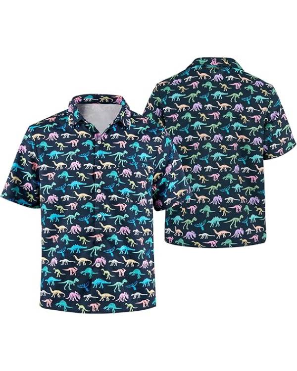 Game Changer Dinosaur Print Shirt