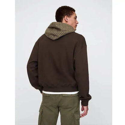 Gap Houndstooth Logo Hoodie