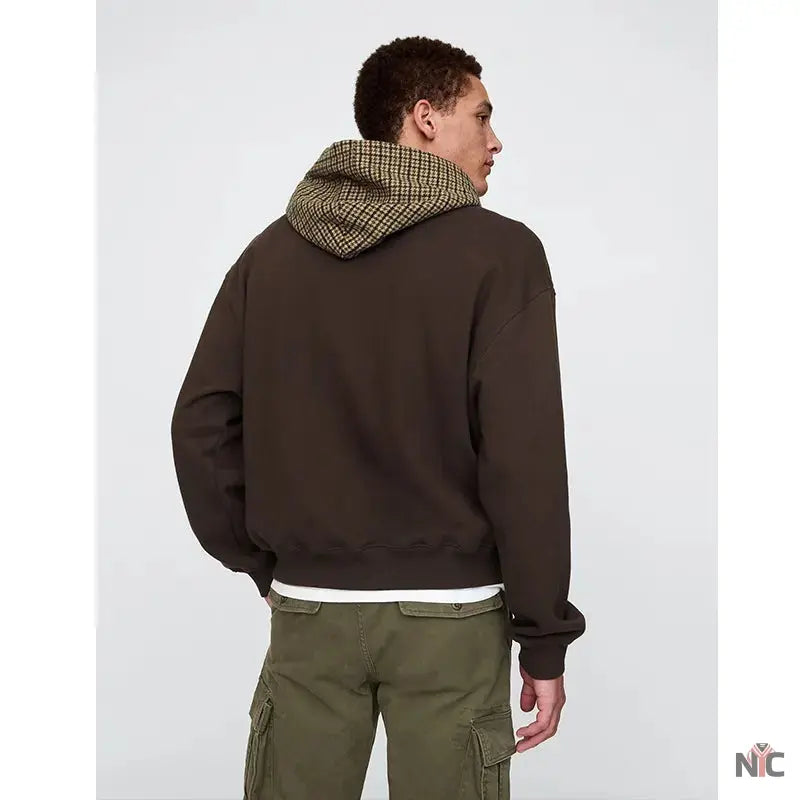 Gap Houndstooth Logo Hoodie