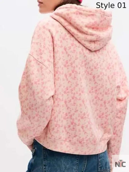 Gap x LoveShackFancy Floral Printed Hoodie