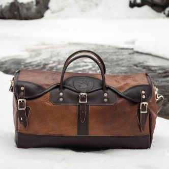 Bison Leather Sportsmans Duffel