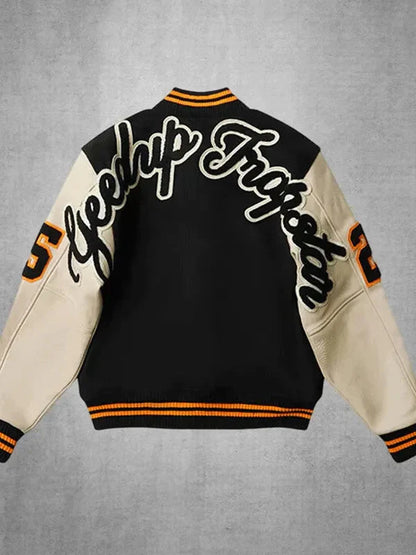 Geedup x Trapstar Letterman Varsity Jacket