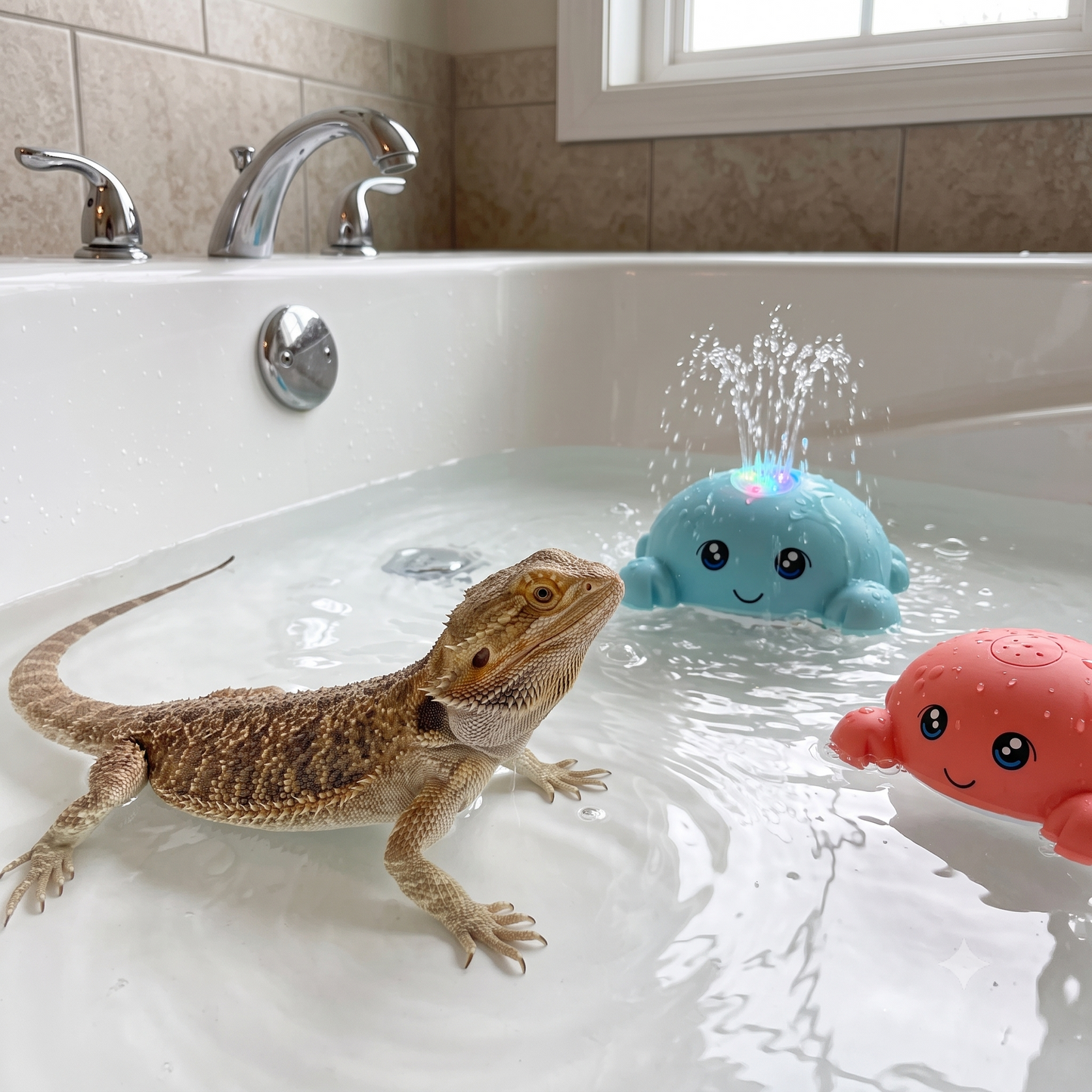 The Bath-Time Crab Sprayer