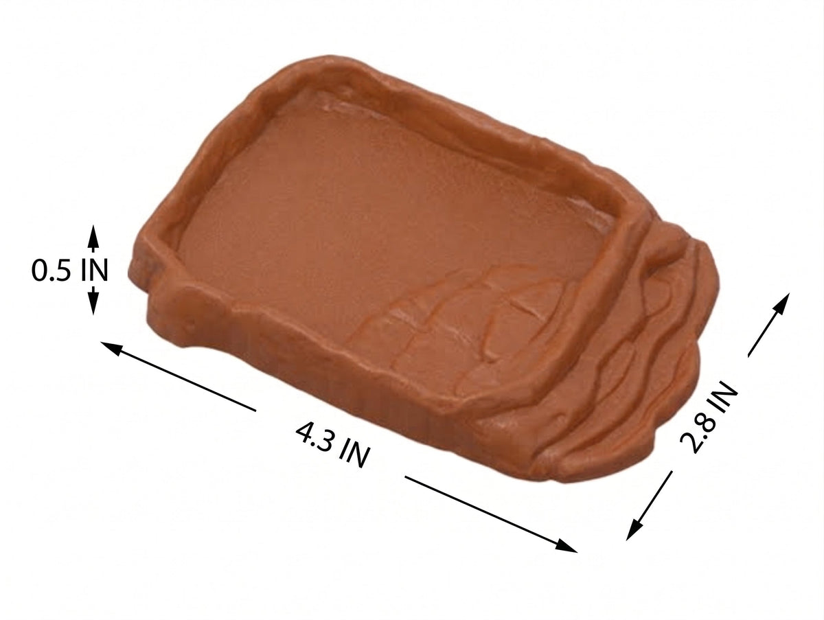 Rock-Style Stepped Reptile Dish