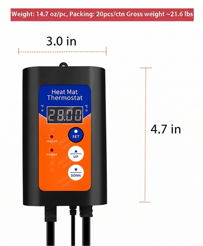 Digital Reptile LED Thermostat