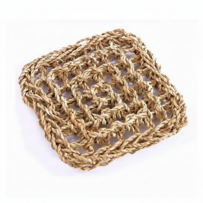 Natural Seagrass Reptile Hammock Loungers