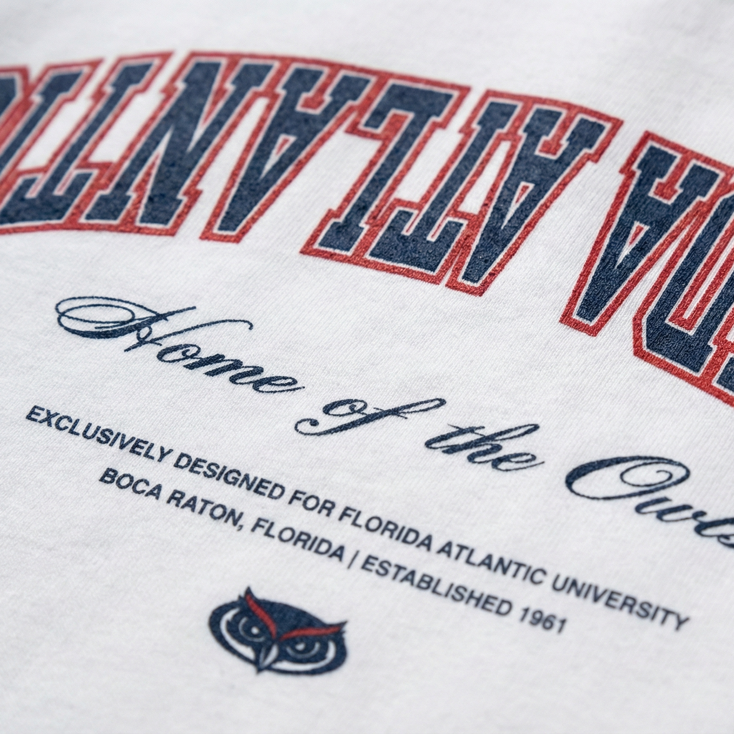 Florida Atlantic Essentials Oversized Tee