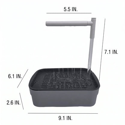 Circulating Rain Shower & Spa Basin