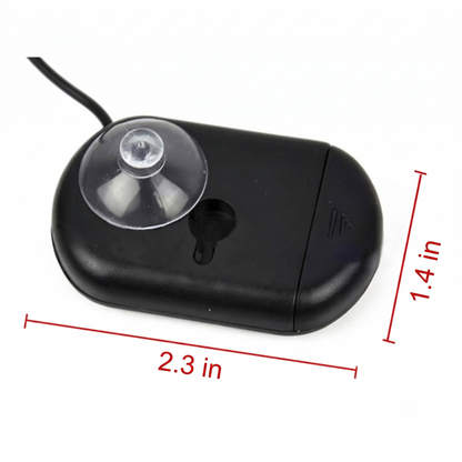Digital Aquarium & Reptile Bath Thermometer with Submersible Probe