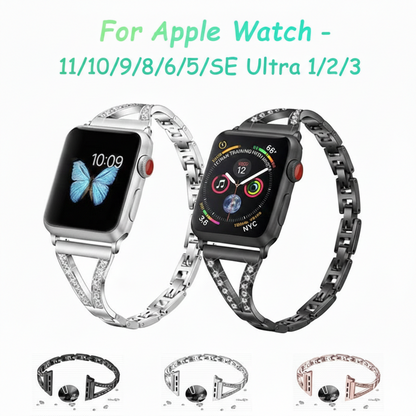 Stainless Steel Apple Watch Strap Series 11/10/9/8/7/6/5/4/ SE / Ultra 1/2/3
