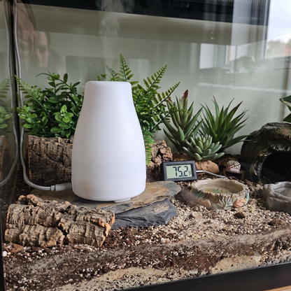 Compact Ultrasonic Reptile Humidifier & Fogger