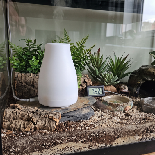 Compact Ultrasonic Reptile Humidifier & Fogger