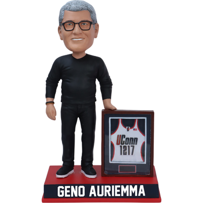 Coach Geno Auriemma UConn Huskies Win Record Bobbleheads