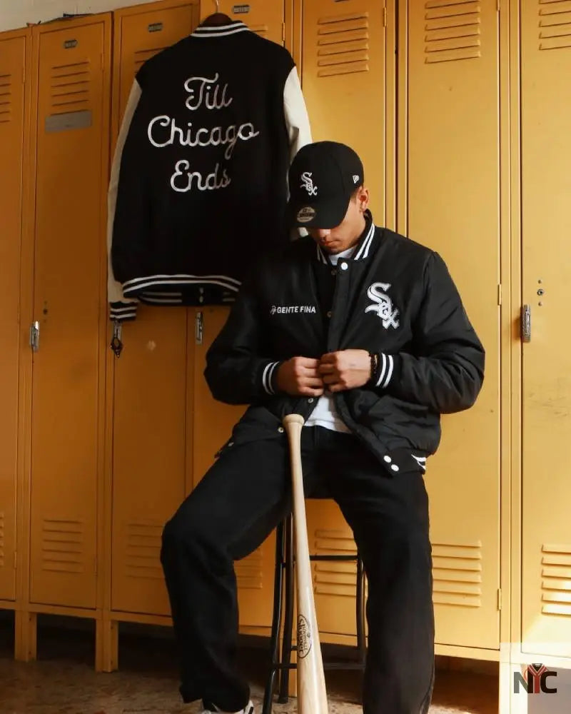 Gente Fina x Chicago White Sox Reversible Jacket