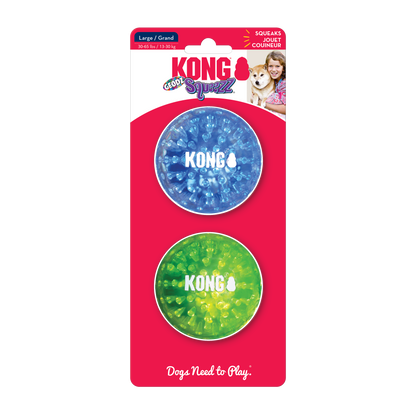 Kong Squeezz Geodz Large (2pk)