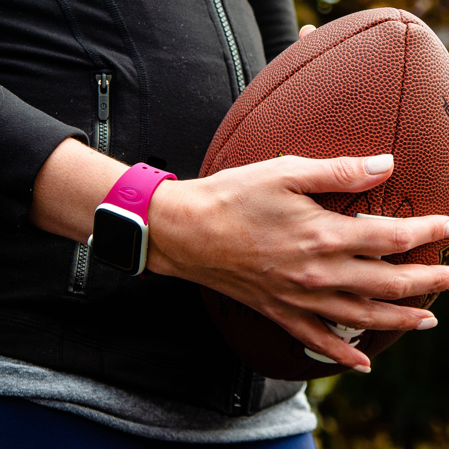 Georgia Bulldogs Engraved Apple Watch Band