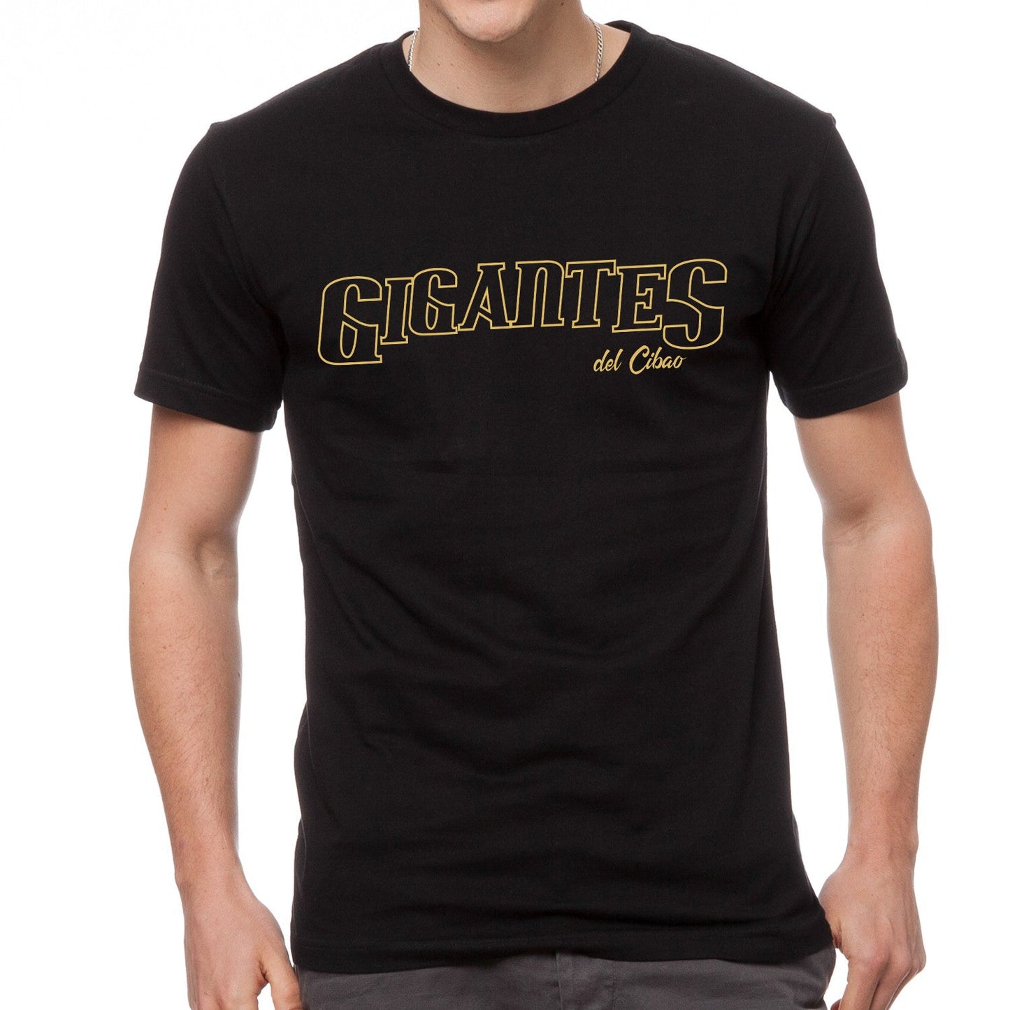 Gigantes del Cibao Gold Outline T-Shirt