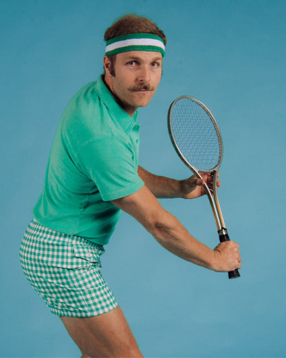 Men's Terry Polo (Mint)