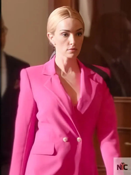 Ginny & Georgia S03 Brianne Howey Pink Blazer