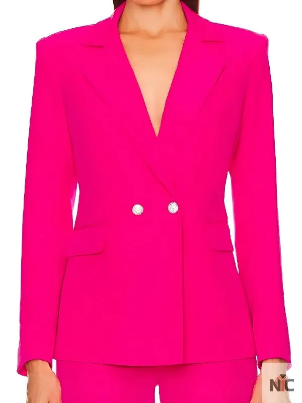 Ginny & Georgia S03 Brianne Howey Pink Blazer