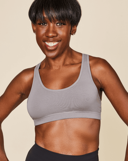 Glide Cotton Racerback Bralette