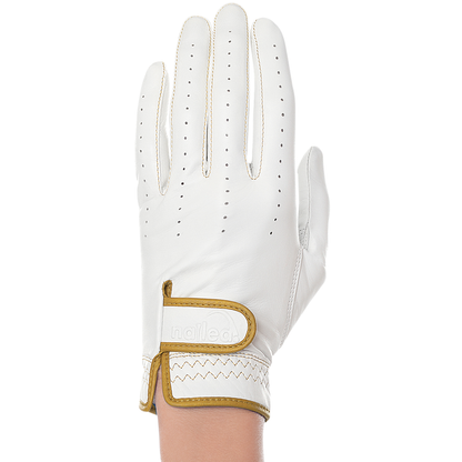Premium Standard Golf Gloves White