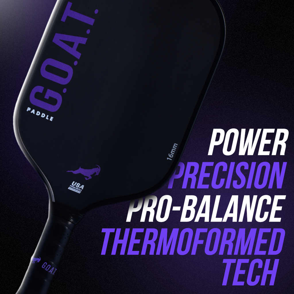 Stealth Power Purple 16mm Paddle- DUPR+