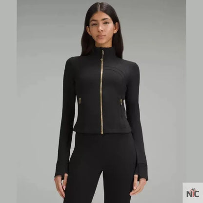 Gold Zipper Lululemon Jacket