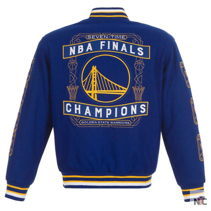 Golden State 17-Time NBA Finals Champions Jacket