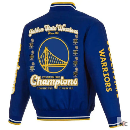 Golden State Warriors 2022 NBA Finals Champions Jacket